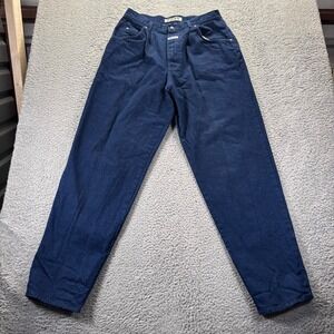 Vintage Boss World Wide Jeans Mens 34x36 Blue Baggy Cotton Tapered Made USA